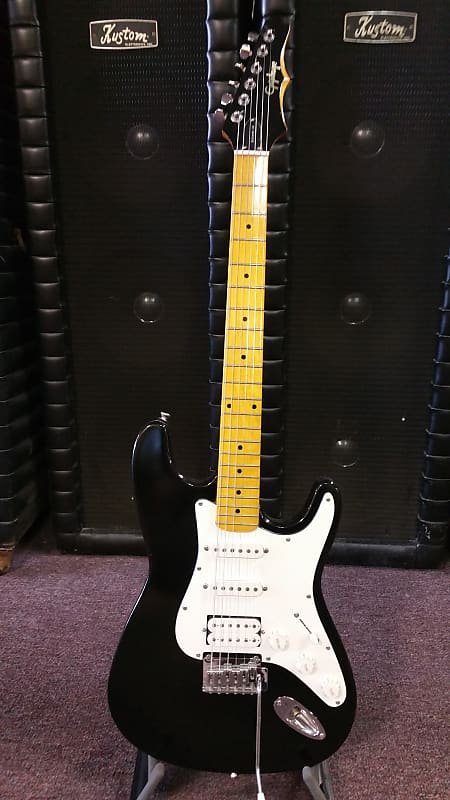 Epiphone S-310 HSS Batwing Headstock Rare Strat 90's Black