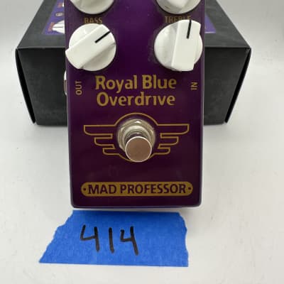 Reverb.com listing, price, conditions, and images for mad-professor-royal-blue-overdrive