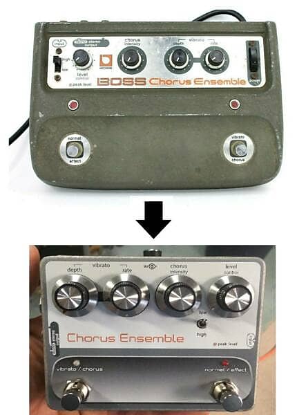 Boss Ce-1 Ce 1 Chorus Ensemble Clone Mn3002 Pedal Guitar Effect + Depth mod