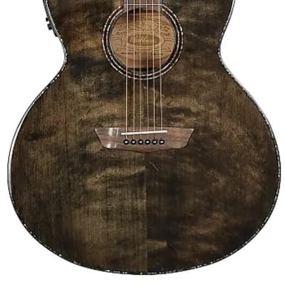 New for 2020! Washburn Michael Sweet Signature Jumbo Acoustic-Electric, MSJ40SCETB-L (B-Stock) for sale