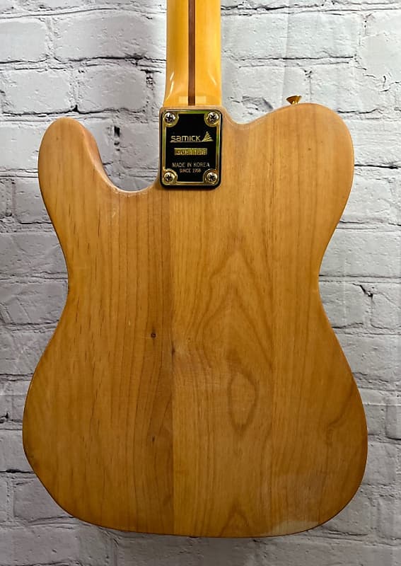 Samick Artist Series Natural Telecaster 1990's Natural Made