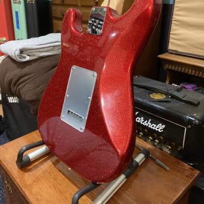 Fender Stratocaster Strat ST P/C Alder Sparkle Red, Fender Custom Shop 69 Pickups image 5