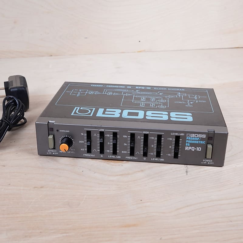 Boss RPQ-10 Micro Rack Series Preamp / Parametric EQ