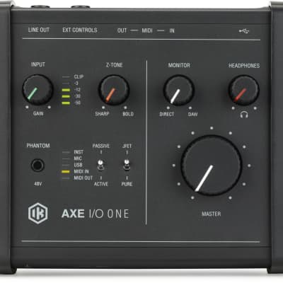 IK Multimedia Axe I/O One USB-C Audio Interface | Reverb
