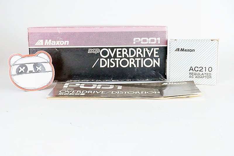 Maxon POD1 Overdrive/Distortion w/Original Box | Vintage 1980s (Made in  Japan)
