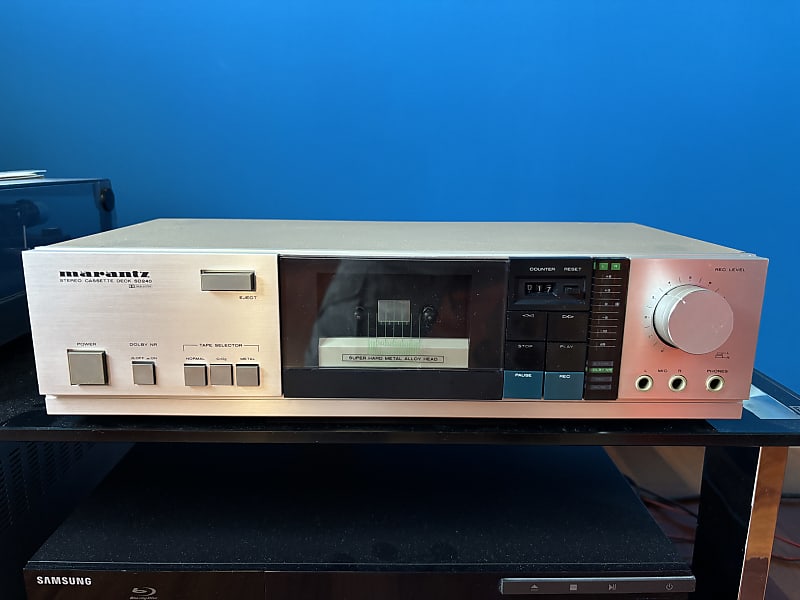 Marantz SD240 - Piastra hi fi vintage 1984  			