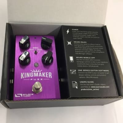 Reverb.com listing, price, conditions, and images for source-audio-kingmaker-fuzz