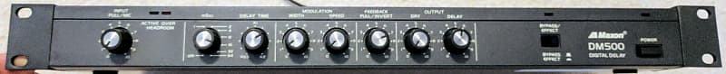 Maxon DM-500 Digital Delay - 80's Vintage Rack Effects Unit
