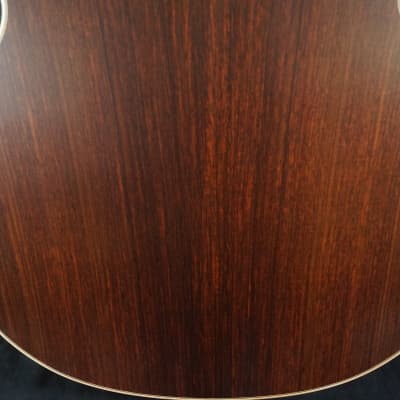Brand New McIlroy A35c Western Red Cedar / Indian Rosewood Cutaway Auditorium Sized Acoustic image 6