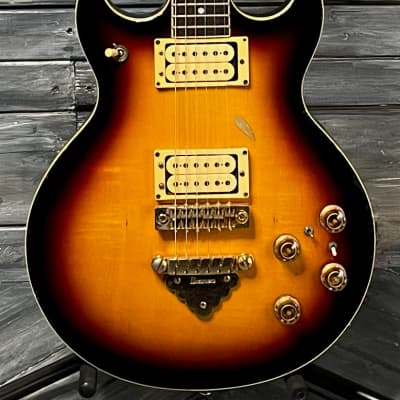 Used Ibanez Artist AR100 Electric Guitar with Hard Case- Sunburst for sale