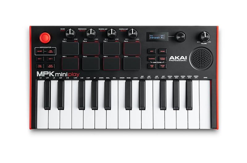 Immagine AKAI MPK MINI PLAY MK3 Tastiera MIDI con suoni integrati - 1