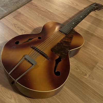 Vintage Kay Kamiko Archtop Acoustic Guitar - 50's Hollow Body image 2