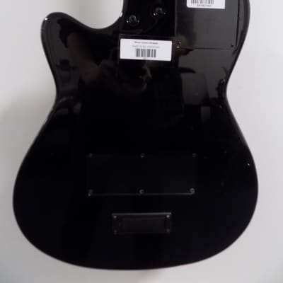 Godin A6 Ultra HG Electric Acoustic Guitar w/ Gig Bag - Black High-Gloss image 2
