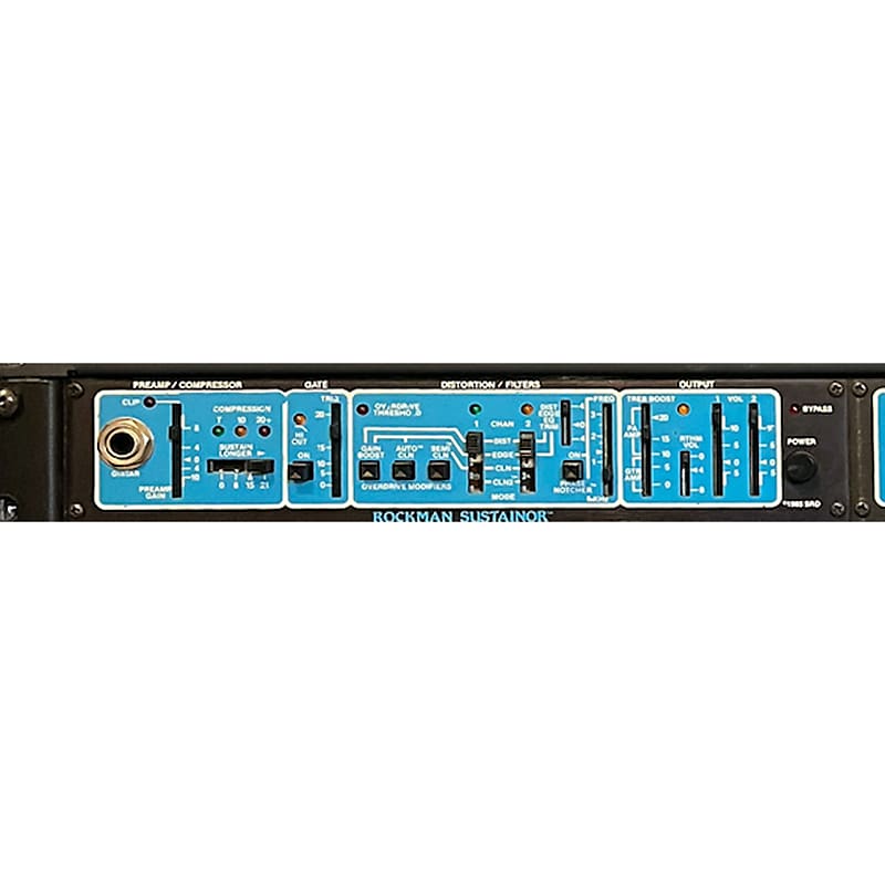 Rockman Sustainor Rack Effects Unit Ex Steve Howe Reverb Australia
