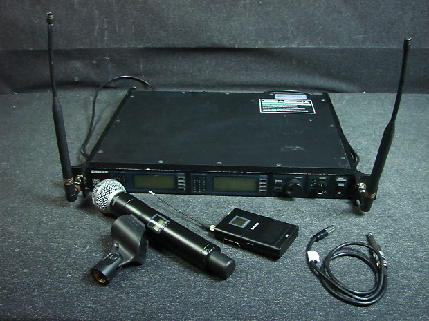 Shure UHF-R UR4D Wireless Microphone System | Reverb