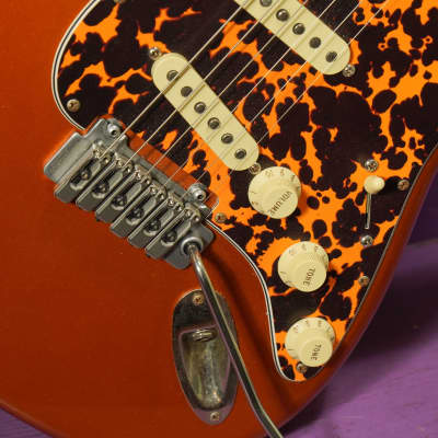 2023 Partscaster Strat-Style Electric Guitar Orange Fralins (VIDEO! Ready to Go) image 6