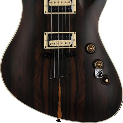 Schecter Avenger Exotic Electric Guitar, Ziricote image 2