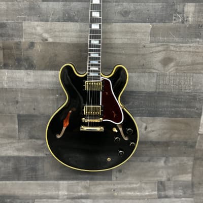 Gibson Es 355 Custom Shop Tom Murphy Lab 1959 reissue 2021 Black with case and candy! image 4