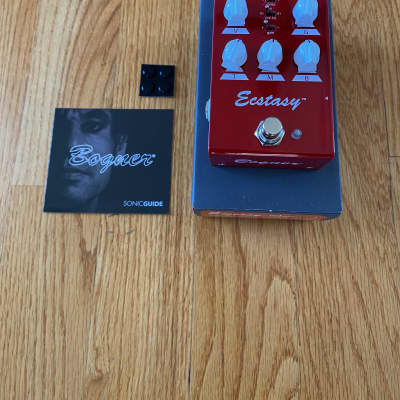 Reverb.com listing, price, conditions, and images for bogner-ecstasy-red