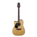 Takamine GD10CELH-NS - Left Handed Dreadnought Acoustic Electric Guitar with Preamp and Built in Tuner - Natural Satin