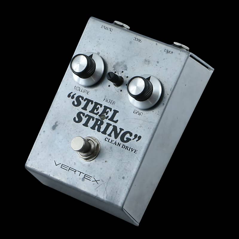 ギター VERTEX STEEL STRING Clean Drive Steel String Clean Drive | vertexeffects.com