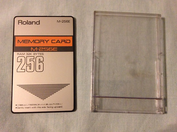 Roland M256E Memory Card | Reverb