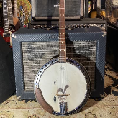 Kay 5-String Banjo w/Resonator Vintage Kluson Tuners USA c. 1960s image 2