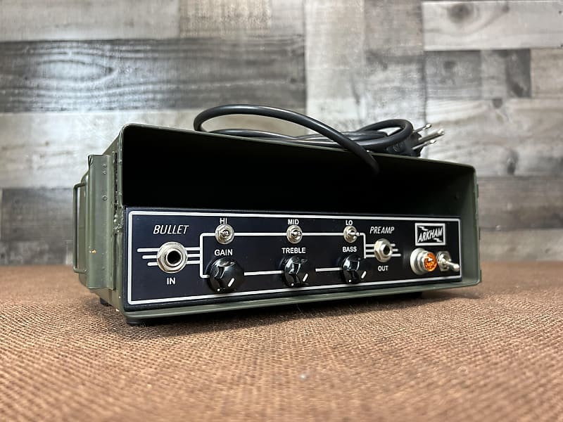 Arkham Sound Announces The Bullet Tube Bass Pre-Amplifier – No Treble