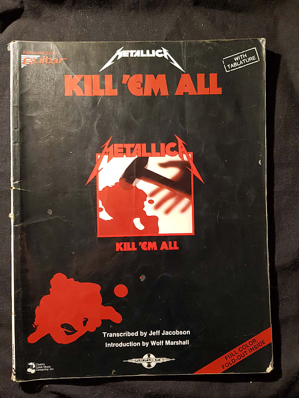 metallica kill em all guitar tab book pdf