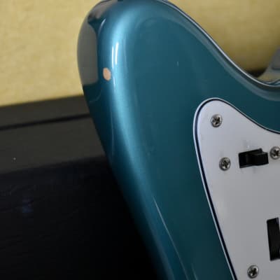 2002 Fender Japan JM66 Jazzmaster Ocean Turquoise Metallic, CIJ, Limited, Offset image 7