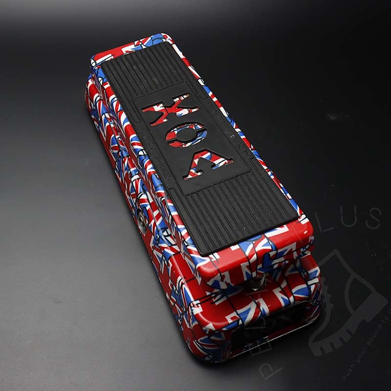 Vox V847-AUJ Limited Edition Union Jack Wah 2010s - Red/White/Blue Graphic