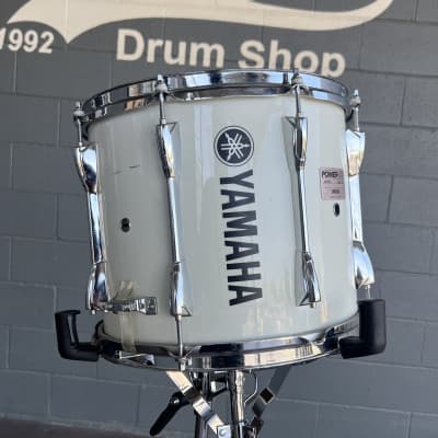 Vintage Yamaha 11x13" Power Lite Marching Snare Drum in White image 2