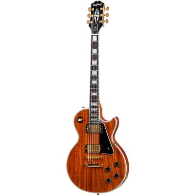 Epiphone Les Paul Custom Koa Electric Guitar - Koa Natural for sale