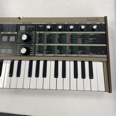 Korg MicroKORG 37-Key Synthesizer/Vocoder 2002 - 2019 - Silver image 3