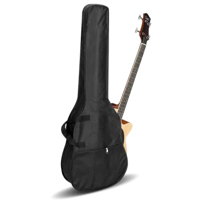Glarry GMB101 4 string Electric Acoustic Bass Guitar w/ 4-Band Equalizer EQ-7545R 2020s - Burlywood image 6