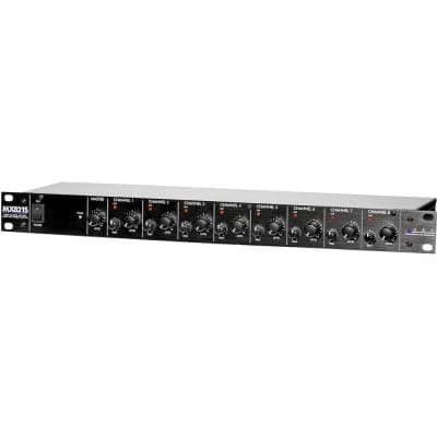 ART MX821S 8 Channel Rackmount Mic and Line Mixer image 1