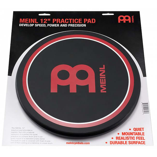 MEINL MPP-12 Practice Pad 12 Zoll Übungspad, doppelseitig image 1