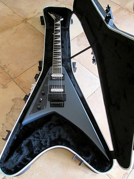LEFTY Jackson JS32L Rhoads 2015 Satin Gray Left Handed | Reverb