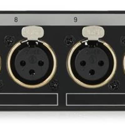 Black Lion Audio PBR XLR Patchbay  Bundle with Furman M-8x2 8 Outlet Power Conditioner image 3