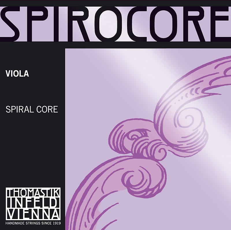 Thomastik-Infeld 3121.4 Spirocore Chrome Wound Spiral Core 39.5cm Viola String - C (Medium) image 1