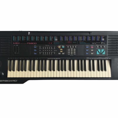 1991 Kawai FS 800 Superboard Digital Synthesizer & PCM Drum Machine Arranger Keyboard & Recorder FS800