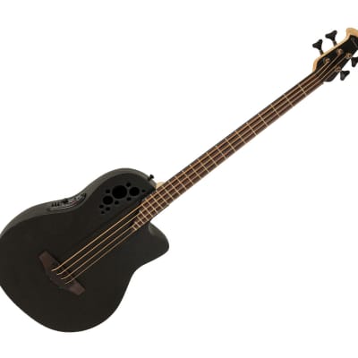 Ovation Pro Series Elite TX B778TX-5 A/E Bass Guitar - Black Textured for sale