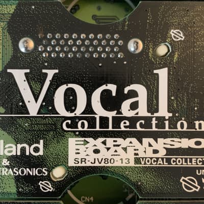 Roland SR-JV80-13 Vocal Collection Expansion Board 1990s - Green