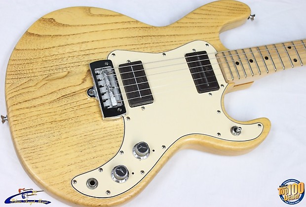 Vintage 1982 Peavey T-15 Electric Guitar, Short Scale, Natural