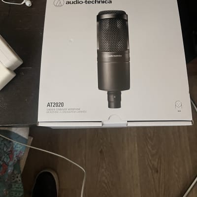 Audio-Technica AT2020 Large Diaphragm Cardioid Condenser Microphone 2010s - Black