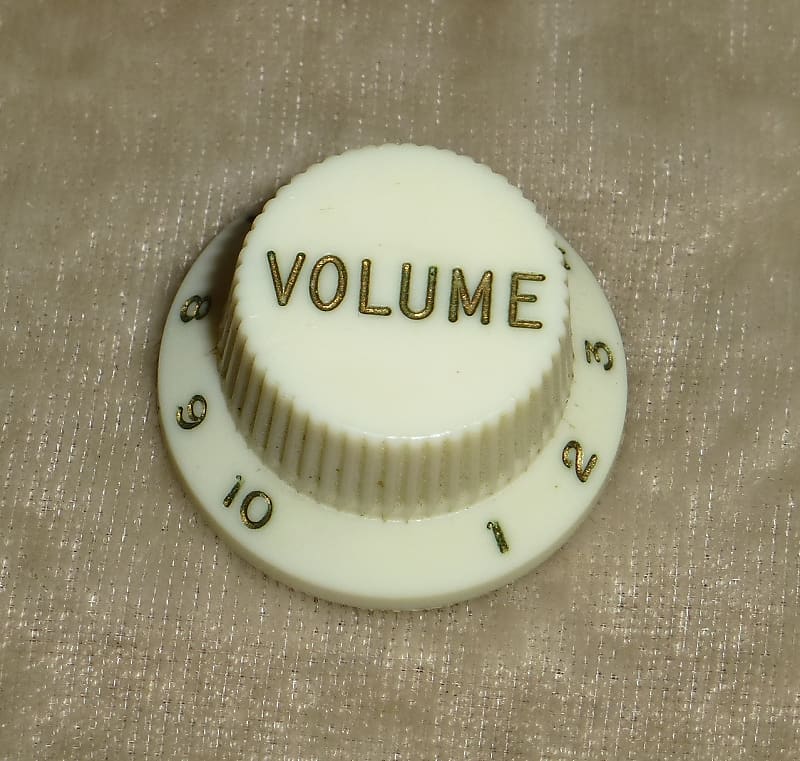 Vintage Fender Stratocaster 1969 Volume Knob Excellent Reverb