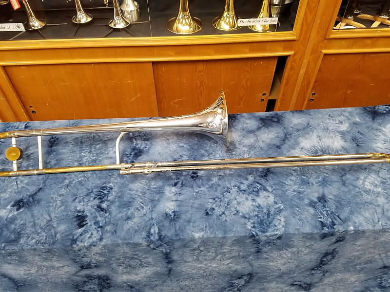 King 2B Silver Tone Tenor Trombone (1935-1940) - 189xxx | Reverb