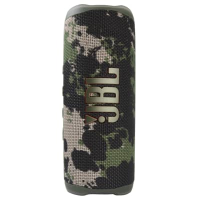  JBL Flip 6 - Portable Bluetooth Speaker, Powerful Sound and  deep bass, IPX7 Waterproof, PartyBoost for Multiple Speaker Pairing, Home,  Outdoor Travel (Squad) (Renewed) Camouflage : Electronics