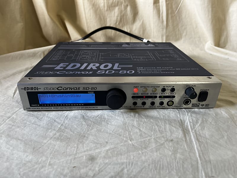 Edirol SD-80 Studio Canvas 128-Voice USB Sound Module Roland