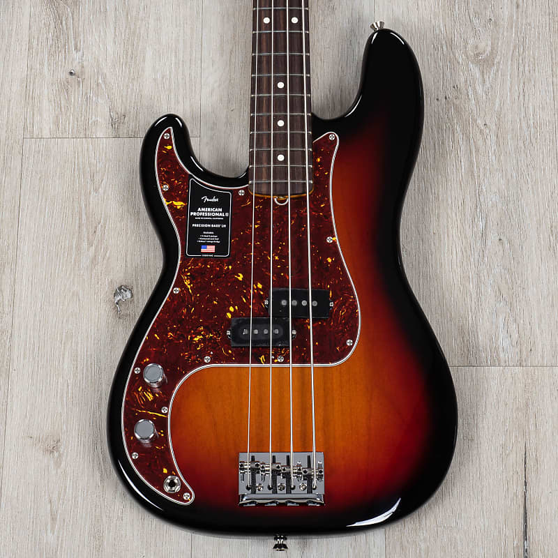 Fender American Professional II Left-Handed Precision Bass, 3